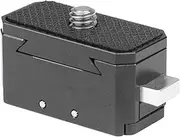 Camera Quick Release Plate - Phone Adapter Bracket for Vlog | Rotatable Phone Adapter Mount for Phone, Micro-Single and Sports Camera
