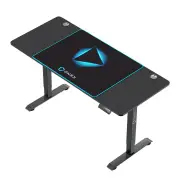 ONEX GDE1600DH Electric Height Adjustable Dual Motor Gaming Desk - Black