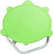 Generic Kids Sensory Swivel Chair Equipment Rotating Seat Stool Integration Training Toy for Nursing, Green