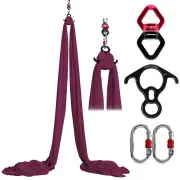 NNEOBA Yoga Aerial Silks Full Set for Home & Gym