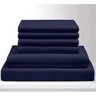 King Size Sheet Set - 6 Piece Set - 400-Thread-Count 100% Egyptian Cotton Bed...