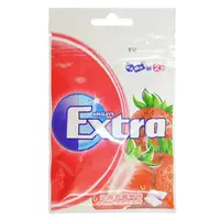 在飛比找樂天市場購物網優惠-Extra 木糖醇口香糖超值包-沁甜草莓(62g/袋) [大