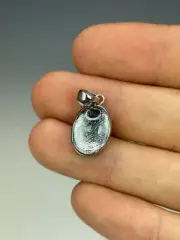 3.46g METEORITE MUONIONALUSTA pendant SILVER.925 #MET15