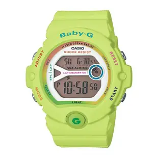 【CASIO 卡西歐 Baby-G 系列】防水200米_60組記憶_慢跑運動女錶(BG-6903日版)