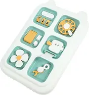 Toyvian Busy Board for Sensory Play Enhancing Early Education Skills Fine Motor Skill Development for Hand Eye Coordination Problem Solving Safe Engaging Activity Board
