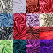 Velvet Fabric Velour Tablecloth Curtain Upholstery Craft Material Background New