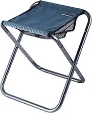 Camping Stool Large Size Portable Folding Stool for Travel Fishing Hiking BBQ Blue
