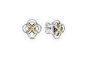 PANDORA JEWELS Mod. TWO-TONE FLOWER