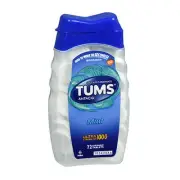 Tums Ultra Strength 1000 Chewable Peppermint 72 tabs By The Honest Company
