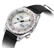 As-New DOXA SUB 600t Searambler W/ Discontinued BLACK & ORANGE RUBBER Strapd