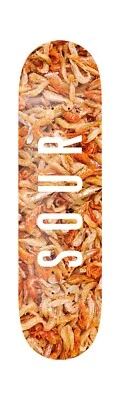 Sour Solution Skateboards Shrimp Army Skateboard Deck - 8.25" x 32"