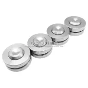 4pcs 46mm Stainless Steel Speaker Spike Pad Damping Isolation Base Stand Feet