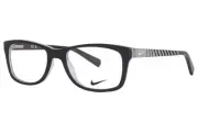 Nike 5509 018 Eyeglasses Frame Satin Black Full Rim Oval Shape 48mm