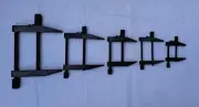 Parallel Clamp 5 Pc Set, Machinist, 5", 4", 3", 2.5", 2" (1 each size)