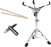 Ｓｉｍｈｏａ Snare Drum Stand Drum Pad Stand for 12'' to 14'', Double Braced Tripod, Instrument Holder for Practice, Studio