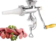 Manual Meat Grinders for Home Use,Meat Mincer Sausage Stuffer Meat Processor - Ergonomic Multifunctional Table Mount Pork Mincer for Dumpling Filling