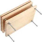 SOLUSTRE Book Binding Tool Stylish Wooden Book Press Plate for Even Pressure Distribution Safe Design for Home Use Essential Bookbinding Supply