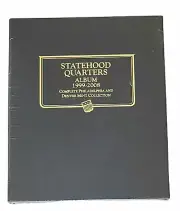 Statehood Quarters Album 1999 to 2008 P & D Whitman Classic #8089 New Sealed