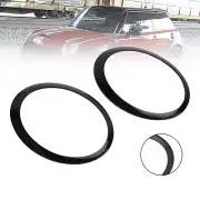 2pcs Headlight Trim Ring For Mini Cooper One R50 R52 R53 2001-2006 !!