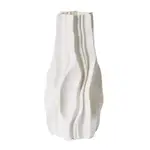 [James Lane] Adria Vase Porcelain White - 46cm