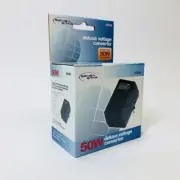 50 Watt Step Down Voltage Converter Transformer with Fuse Protection