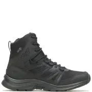 Bates Rallyforce Tall Zip E04170 Mens Black Leather Lace Up Tactical Boots