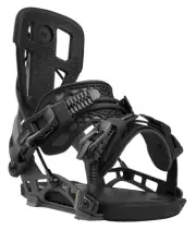 2025 FLOW NX2 Carbon Fusion Black Snowboard Bindings Large (8-11)