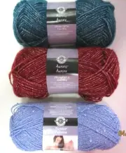 YARN...LOOPS AND THREADS..AURORA... 3OZ. 270 YDS...4 MED