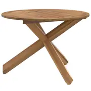 Garden Table �109x74 cm Solid Wood Teak vidaXL