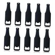 Pack Stainless Steel Flat Bottle Opener, Beer Bottle Openers for 10 Black 1