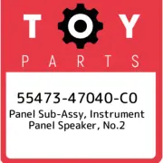 55473-47040-C0 Toyota Panel sub-assy, instrument panel speaker, no.2 5547347040C