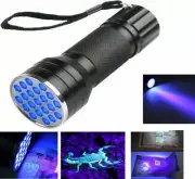 UV 21 LED Flashlight Ultra Violet Tactical Black Light Mini Torch Inspection New