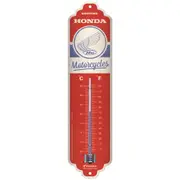 Honda Motorcycles Thermometer Man Cave Tin Sign Temperature Gauge