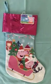 Peppa Pig Christmas Stocking by Ruz New