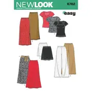 New Look Sewing Pattern 6762 N6762 Misses' Separates