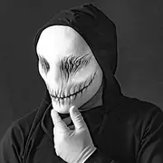 Ghost Mask Full Head Adults' Men's Women's Scary Costume Party Halloween Carnival Mardi Gras Easy Carnival Costume
