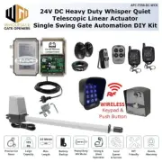 APC Single Swing Gate Opener Kit, Wireless Access Control Gate Automation System