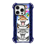 iPhone 16 Pro Bounce Case MagSafe Compatible Pop Alexander The Fat Tiger BY BU2MA