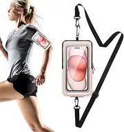 Phone Carrier for Running | Running Armband Cell Phone Holder,Waterproof Wrist Bag, Storage Pouch Carrier for Most Smartphones, Exercise Hiking Sports Wristbands Sleeves