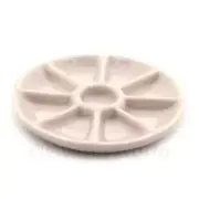 House Miniature Hint Of Pink Ceramic 8 Section Platter