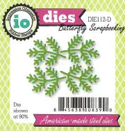 Small Pine Sprigs Set American Made Steel Dies Impression Obsession DIE112-D New