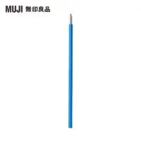 在飛比找momo購物網優惠-【MUJI 無印良品】三角多色原子筆芯/藍