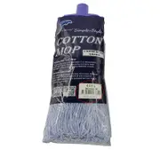 SMARTLINK 2PCS 400g Blue Commercial Mop Head – Heavy Duty Floor Cleaning Refill