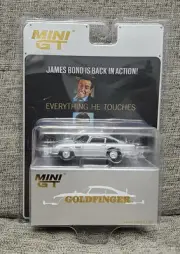 Mini GT Aston Martin DB5 James Bond 007 Goldfinger English Packaging #900 1/64