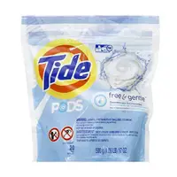 在飛比找蝦皮購物優惠-美國進口Tide洗衣凝膠球-無香精(500g/20粒)*2包