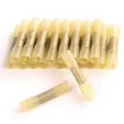 12-10 AWG 100PCS Heat Shrink Butt Wire Splice Seal Connectors Crimp Terminals US