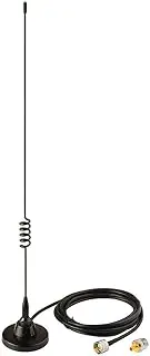 Bingfu Ham Radio Vehicle Car Mobile Radio Antenna Dual Band VHF UHF 136-174MHz 400-460MHz Magnetic Base PL259 Male Antenna for BTECH ICOM Midland Yaesu TYT AnyTone Amateur Radio Two Way Radio