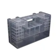 Translucent Hard Plastic Case Holder Storage Box For Aa Aaa C Battery