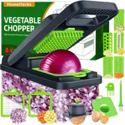 Vegetable Chopper Cutter, 12 in 1 Kitchen Gadget, Dicer, Slicer, Grater