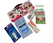Healthy Kit LOL Box Hand Sanitizer Toothpaste Lip Therapy Toweletts Band-/aids
